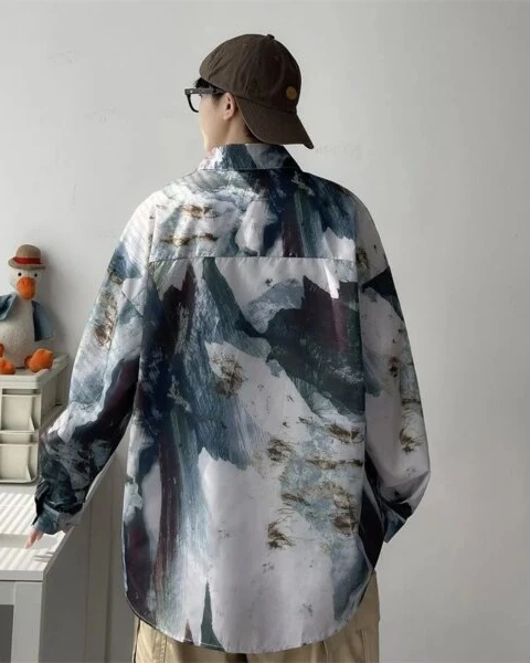 Premium Winter Loose Utility Shirt – Dual Pocket Edition