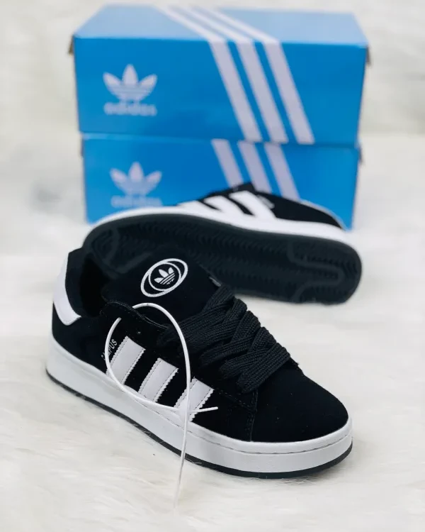 @didas Campus Black & White Sneakers – OEM Grade