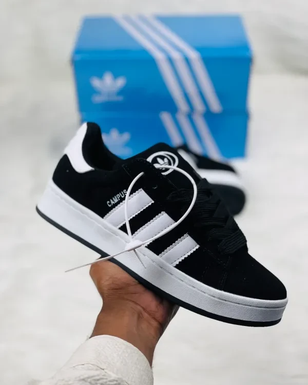 @didas Campus Black & White Sneakers – OEM Grade