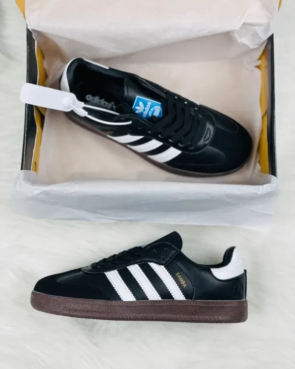 @didas Samba Dark Black Sneakers – OEM Grade