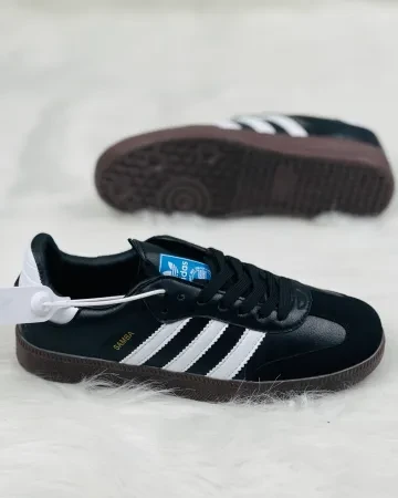 @didas Samba Dark Black Sneakers – OEM Grade