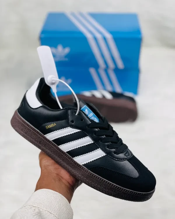 @didas Samba Dark Black Sneakers – OEM Grade