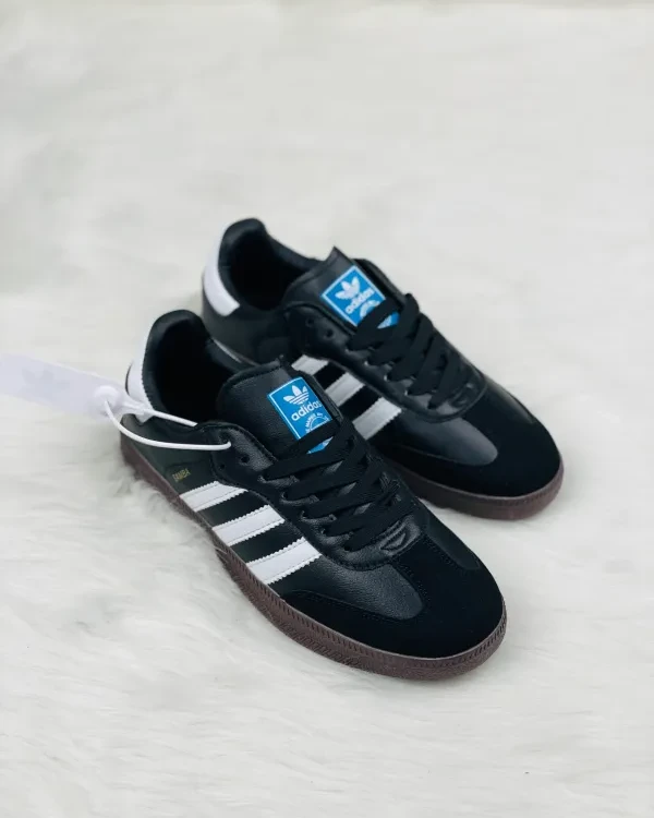 @didas Samba Dark Black Sneakers – OEM Grade