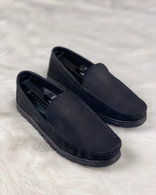 Royal Cob_Casual Black Loafer_Genuine Leather_Men