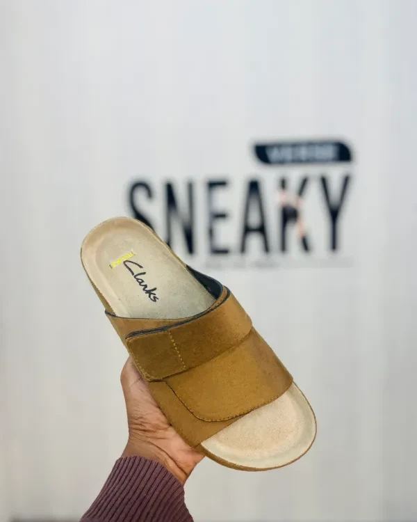 CloudSoft Velcro Slide – Golden