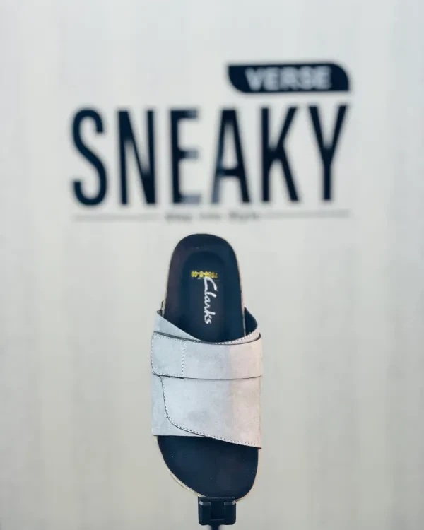 CloudSoft Velcro Slide – Silver