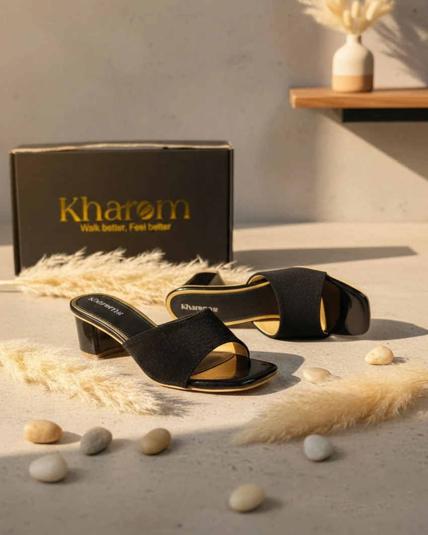 Serpent Glide Textured Mules