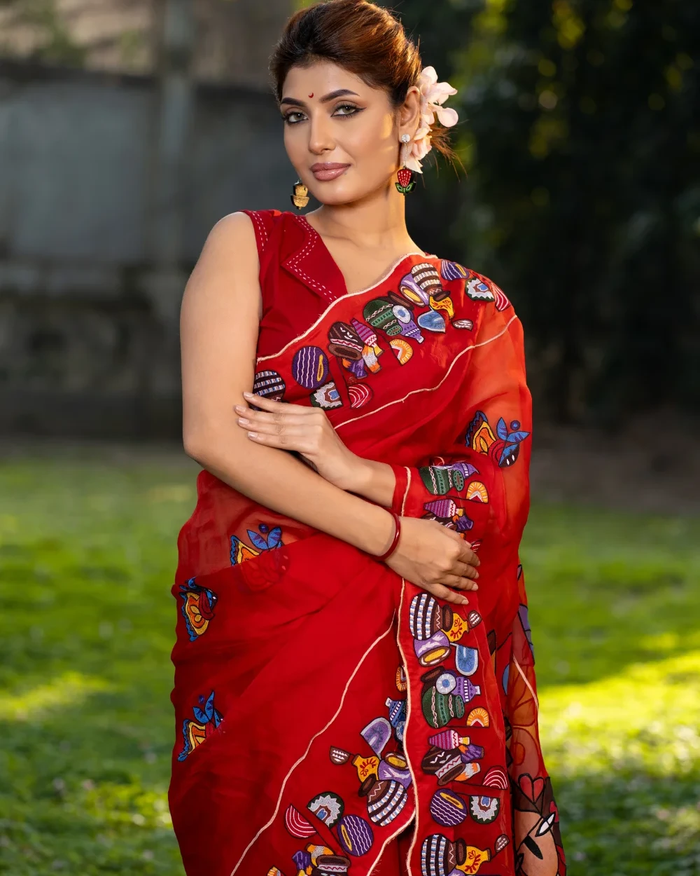 Utshob Muslin Saree
