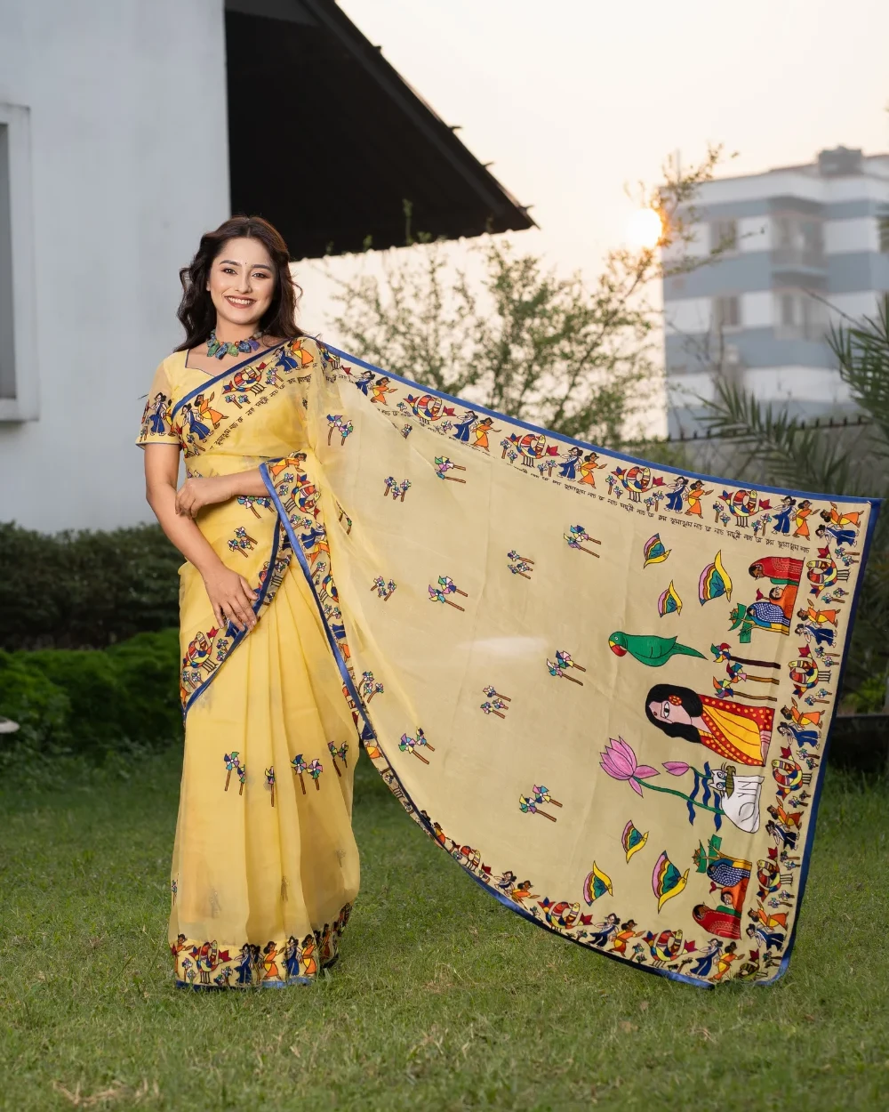 Mayuri Muslin Saree