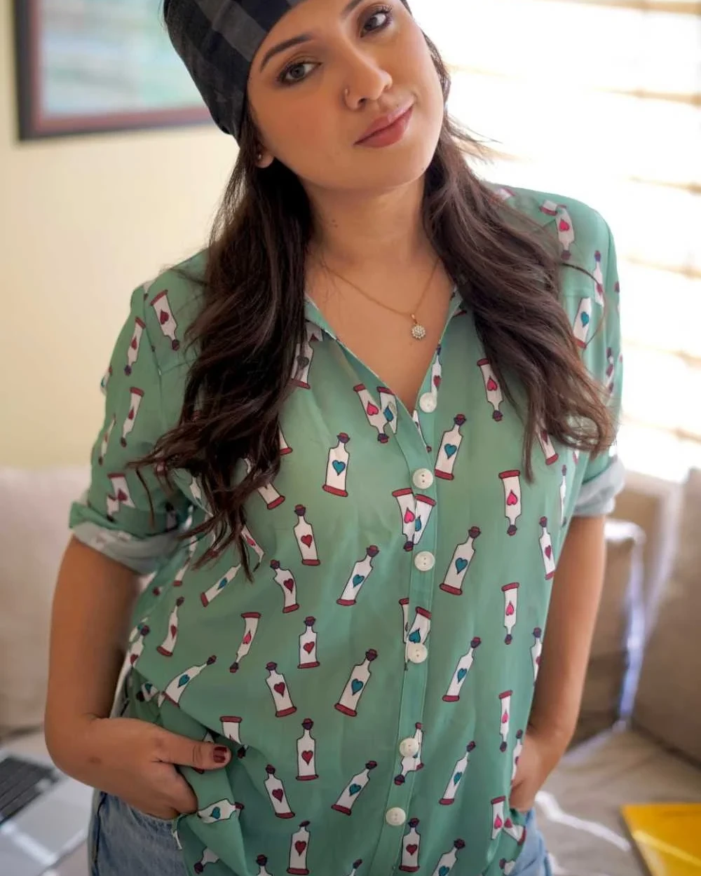 Heart in a bottle – Green